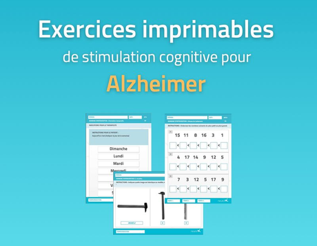 exercices imprimables de stimulation cognitive pour alzheimer