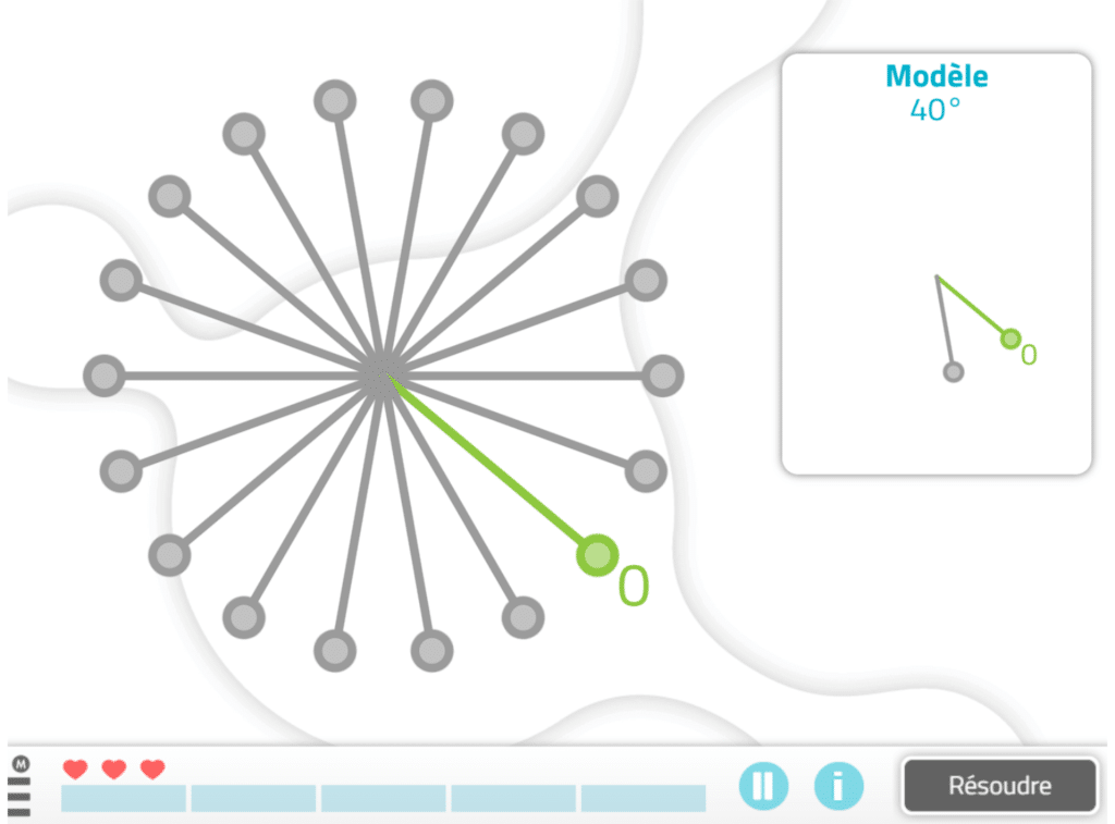 Activité NeuronUP pour AVC Angles