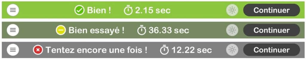 neuronUP a trié les informations